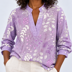 Liliane™ | Botanical Print Blouse