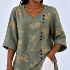 Denise - Floral Blouse