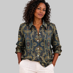 Camille™ | Classic Pattern Blouse