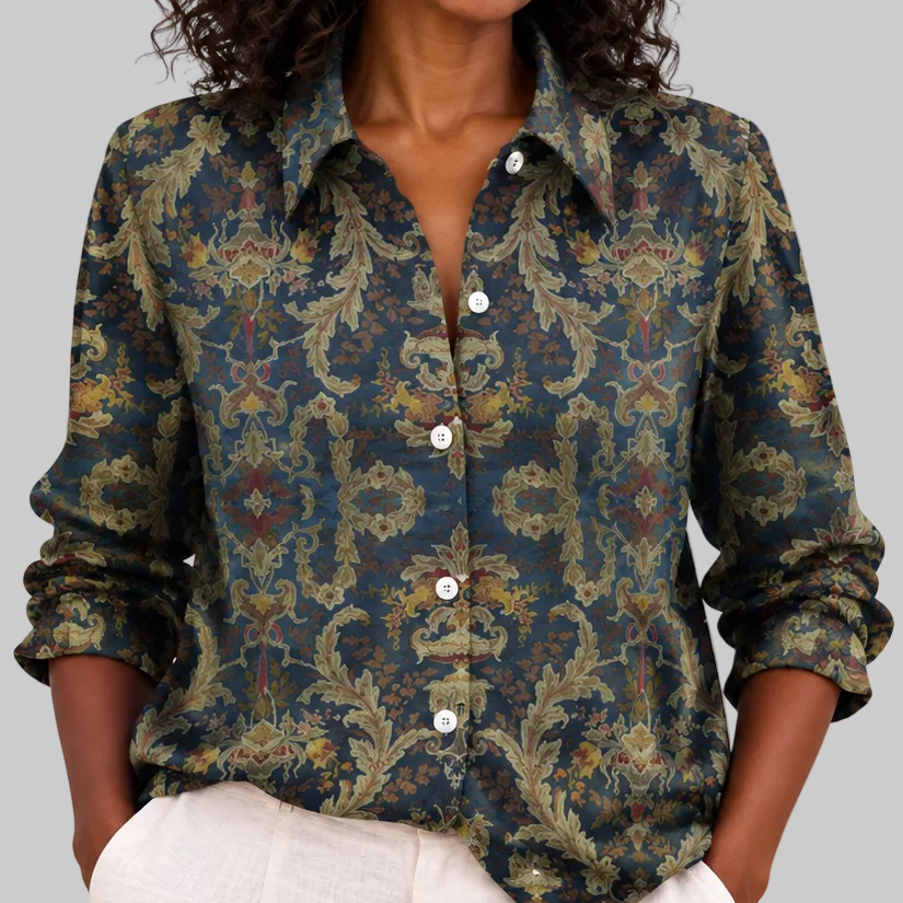 Camille™ | Classic Pattern Blouse