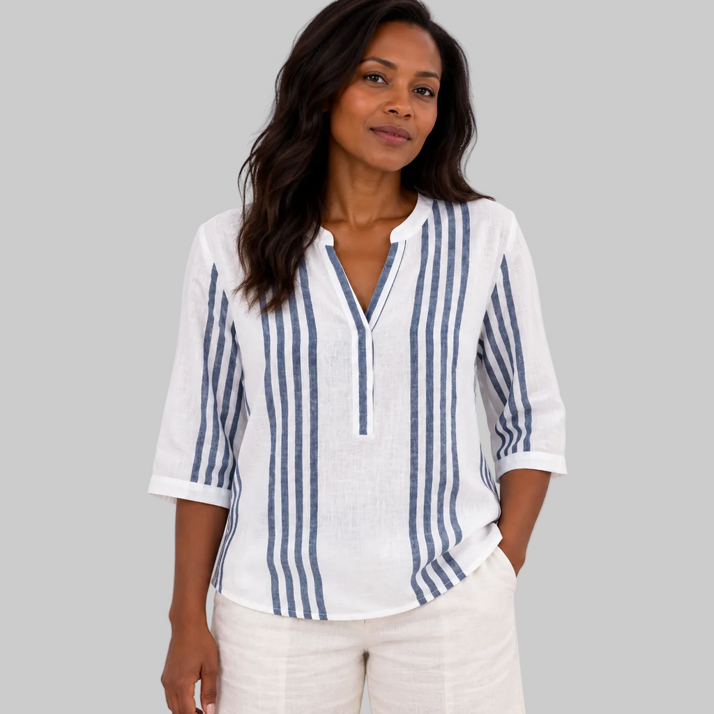 Marina™ | Striped Relaxed Blouse