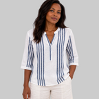 Marina™ | Striped Relaxed Blouse