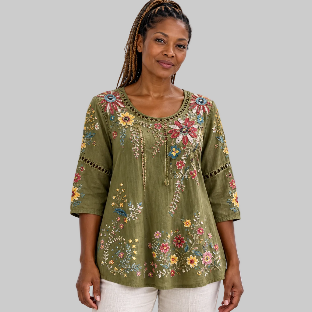 Olivia™ | Floral Printed Blouse