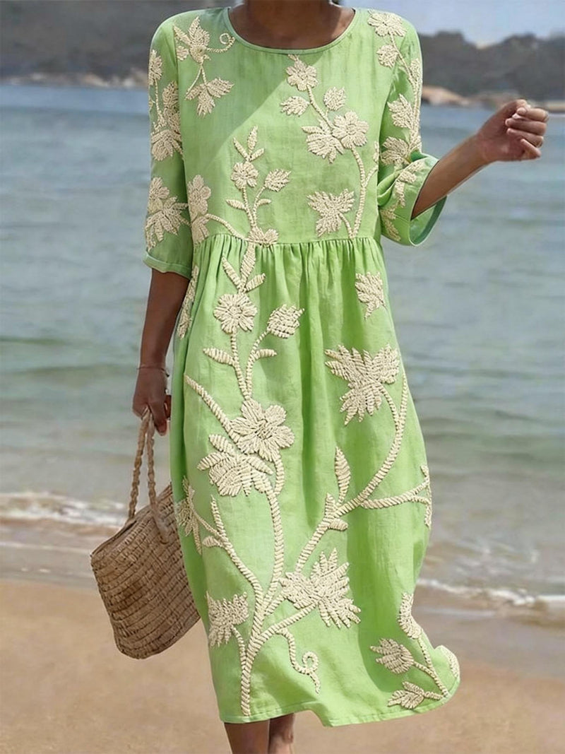 Moda Lusitana - Vestido com Estampado Floral