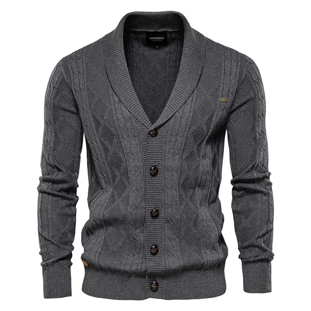 Emmanuel | Cardigan for Men Button-Up