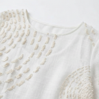 Moda Lusitana - Vestido Casual Bordado