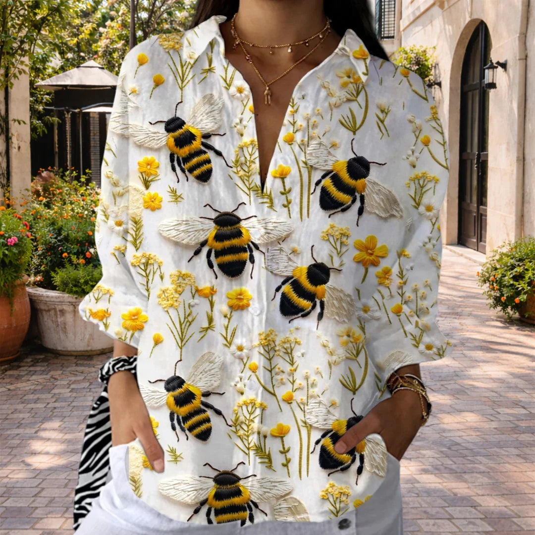 Valentine | Blouse Abeille Dorée