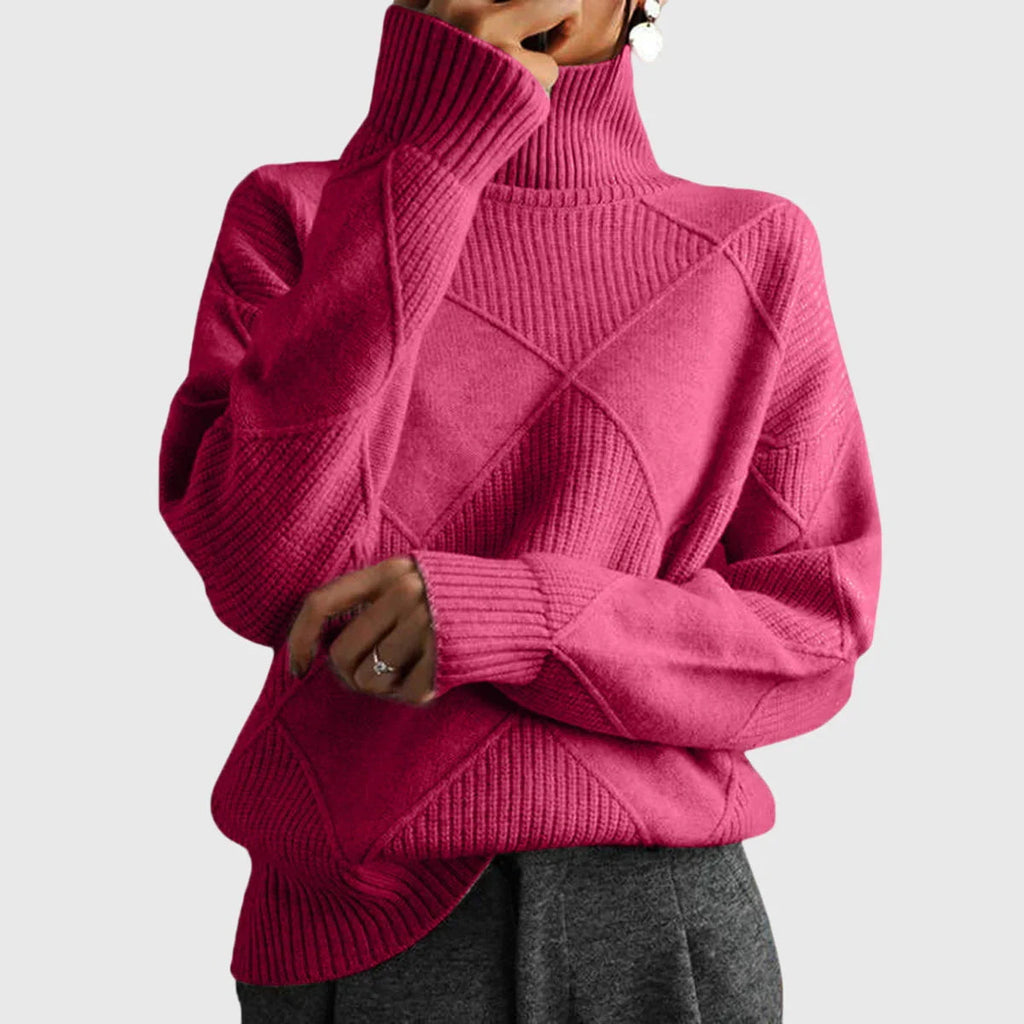 Niaja Rose | Luxury High-Neck Sweater