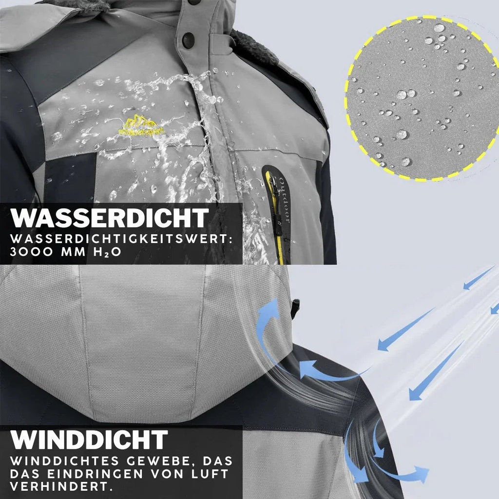 Kofi | Waterproof Winter Windbreaker Jacket