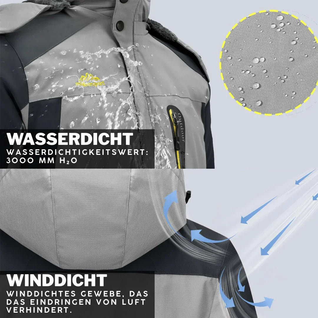 Stefan | Veste d'hiver imperméable et coupe-vent