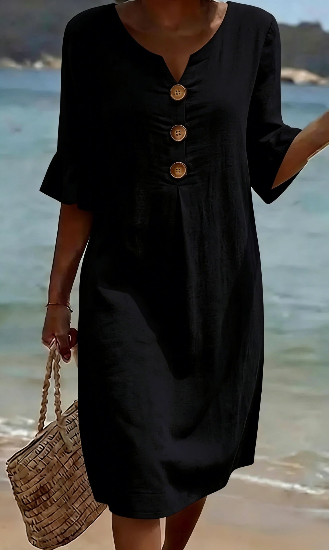 Moda Lusitana - Vestido Casual Suave