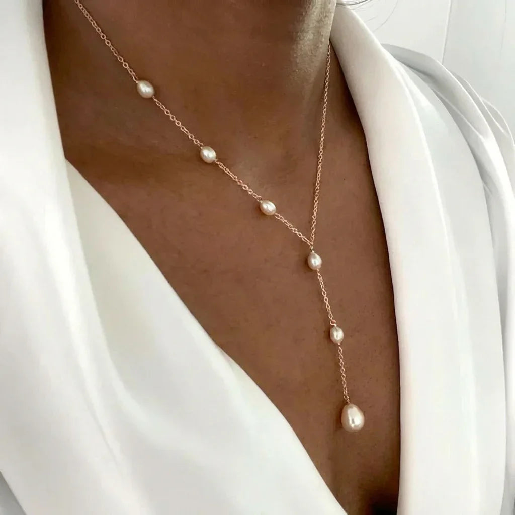 Aliyah Grace | Necklace Vintage with Pearls