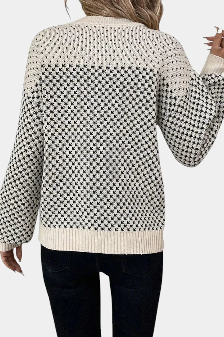 Layla Rose | Colour-Block Crew-Neck Sweater