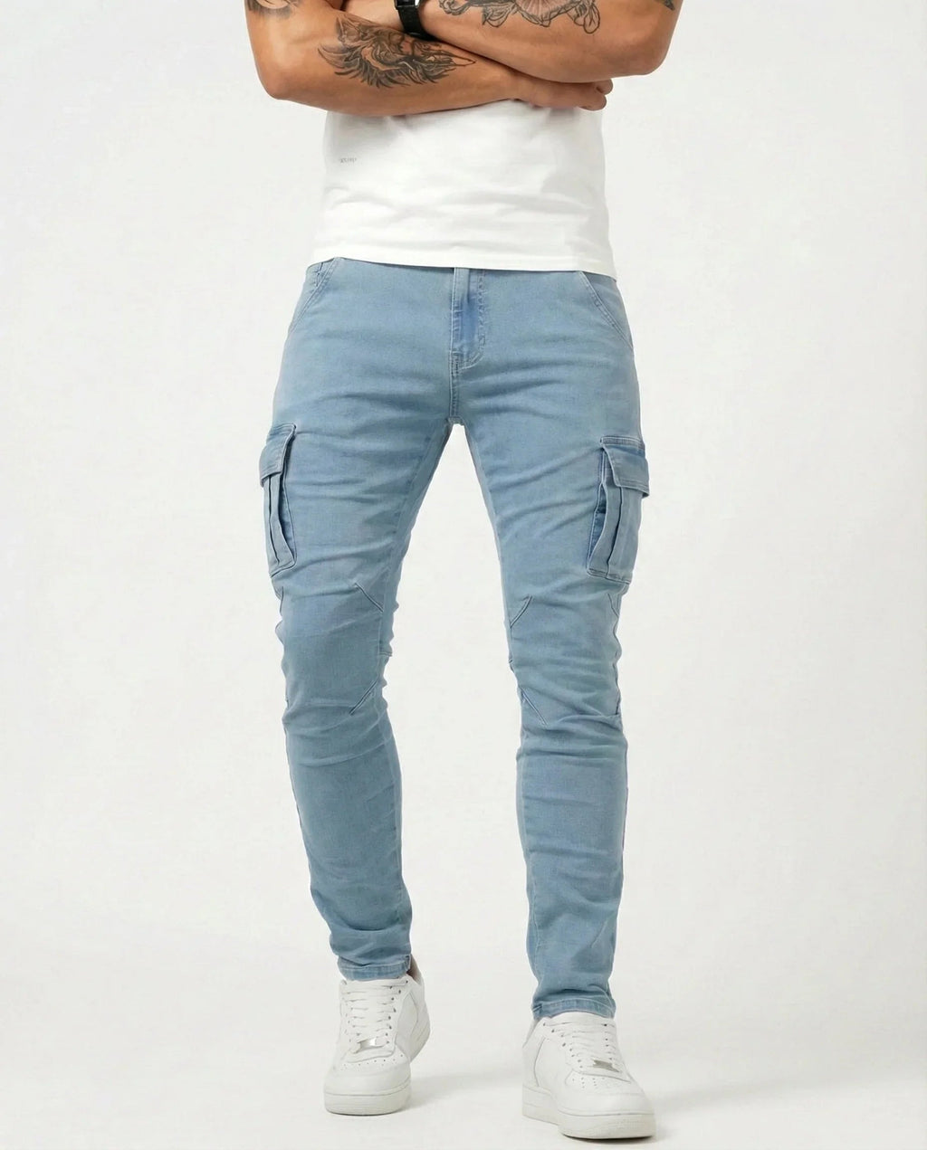 Isaiah | Stretch Cargo Trousers