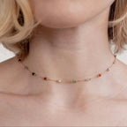 Tiana Grace | Necklace Colourful Gemstones