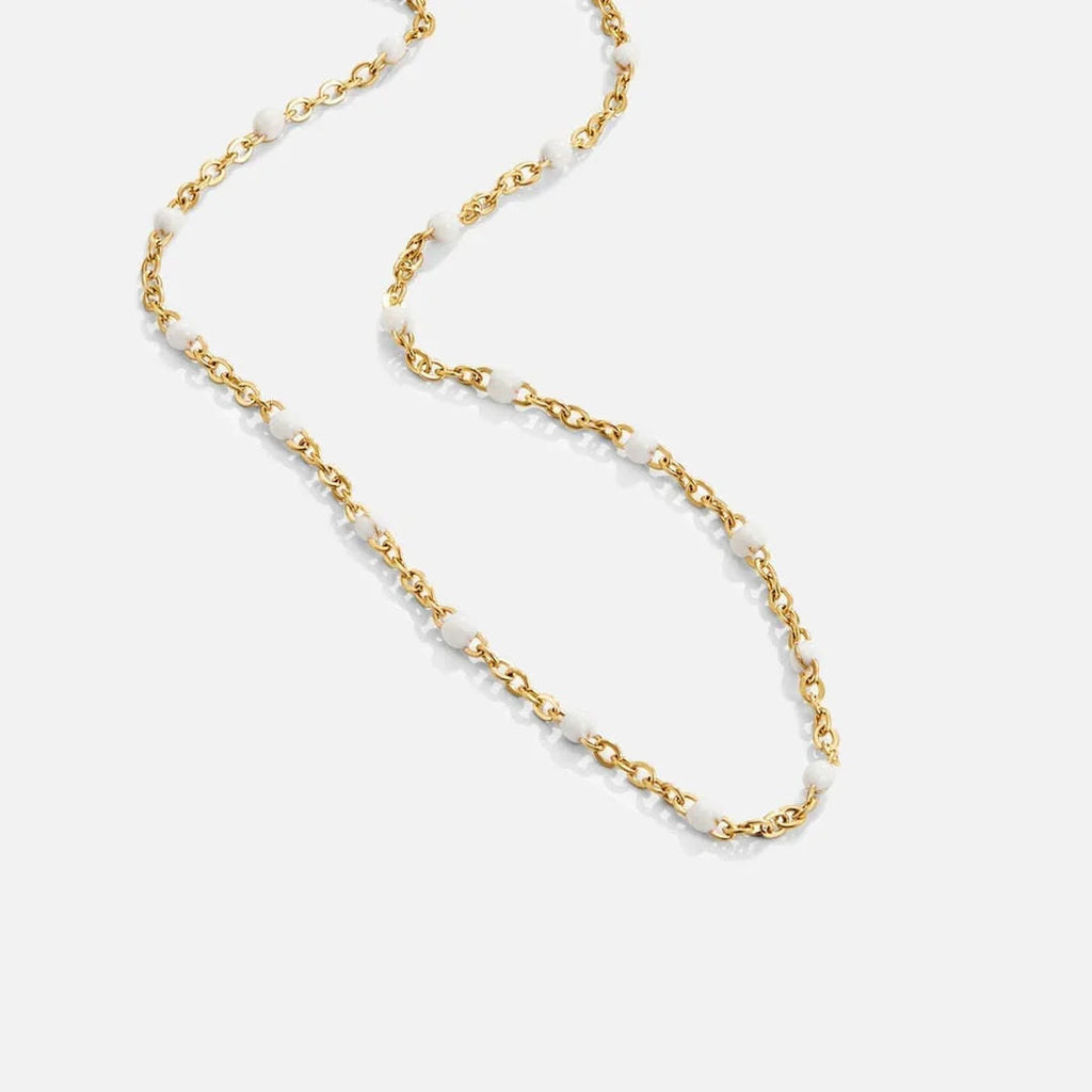 Reneé Grace | Elegant White Pearl Necklace