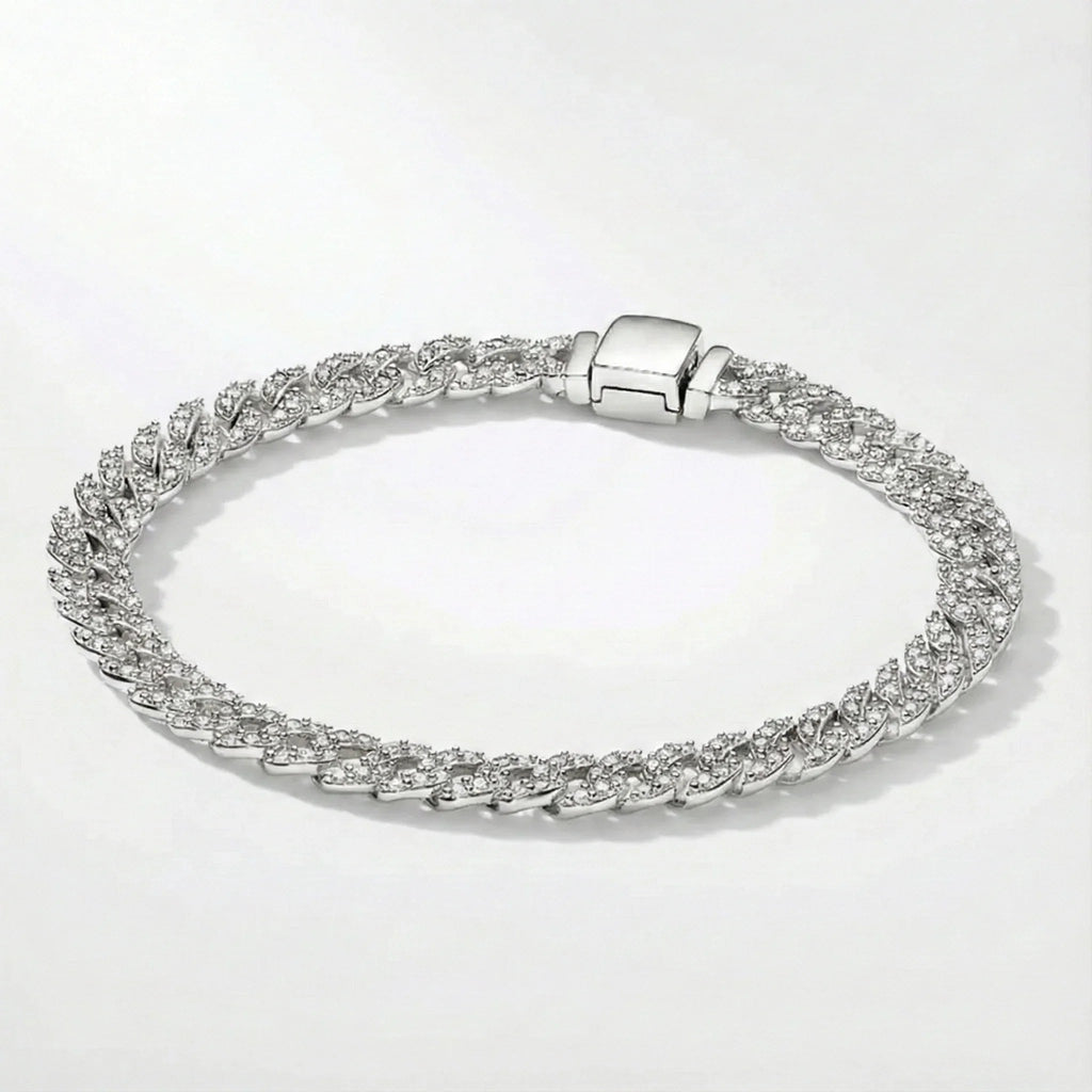 Kimora Grace | Bracelet Cuban Moissanite
