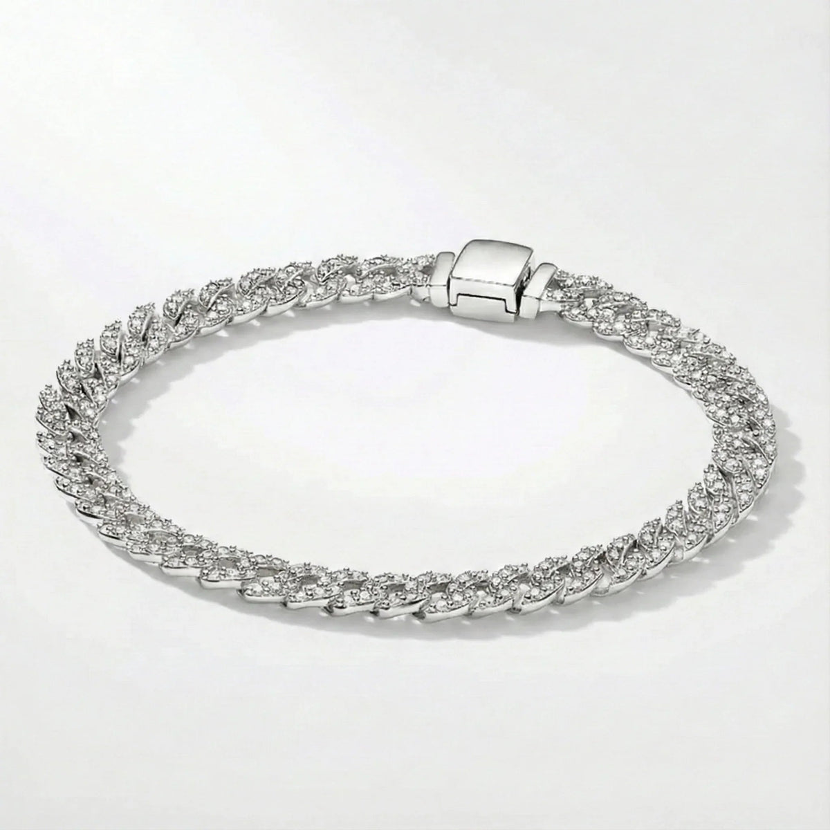 Kimora Grace | Bracelet Cuban Moissanite