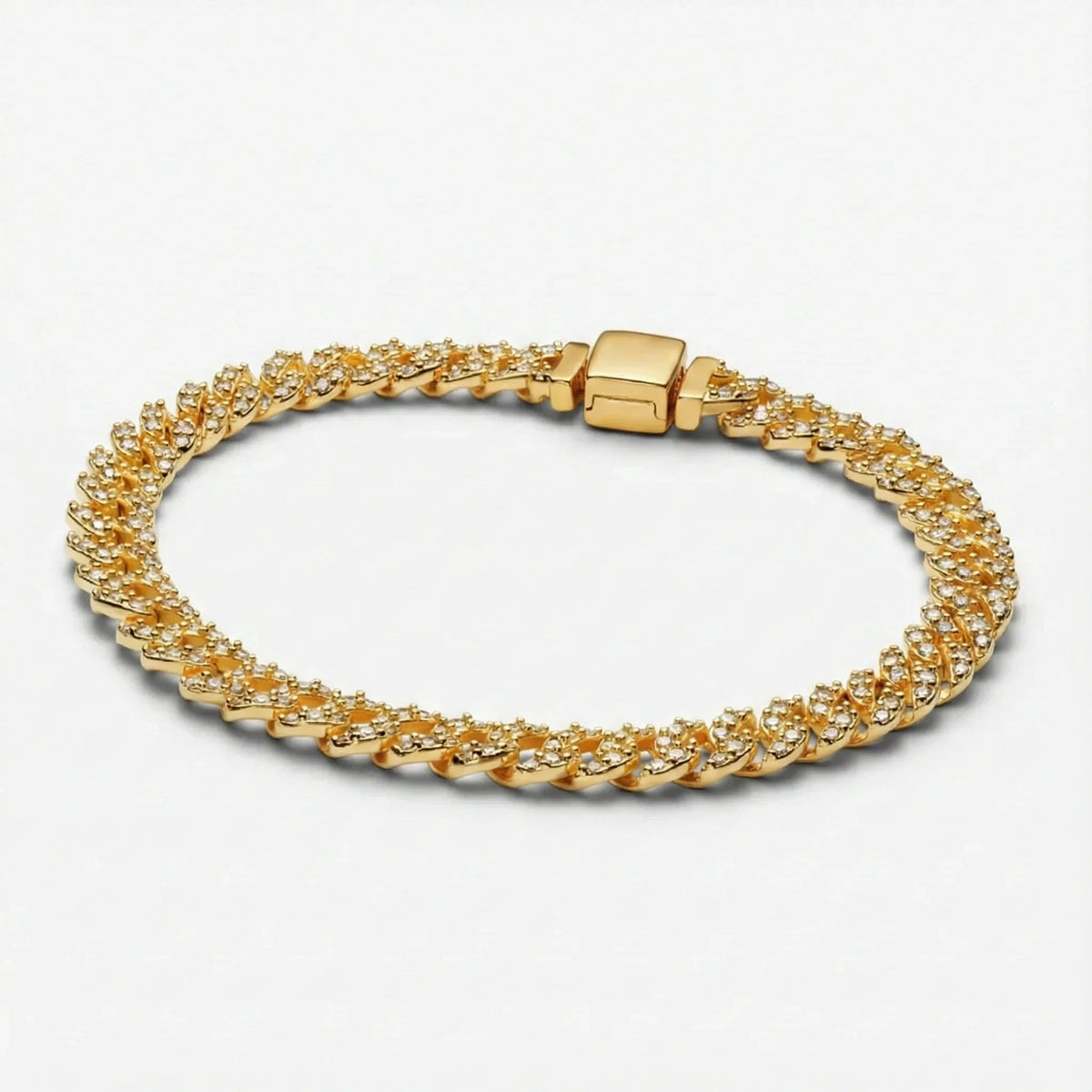 Kimora Grace | Bracelet Cuban Moissanite