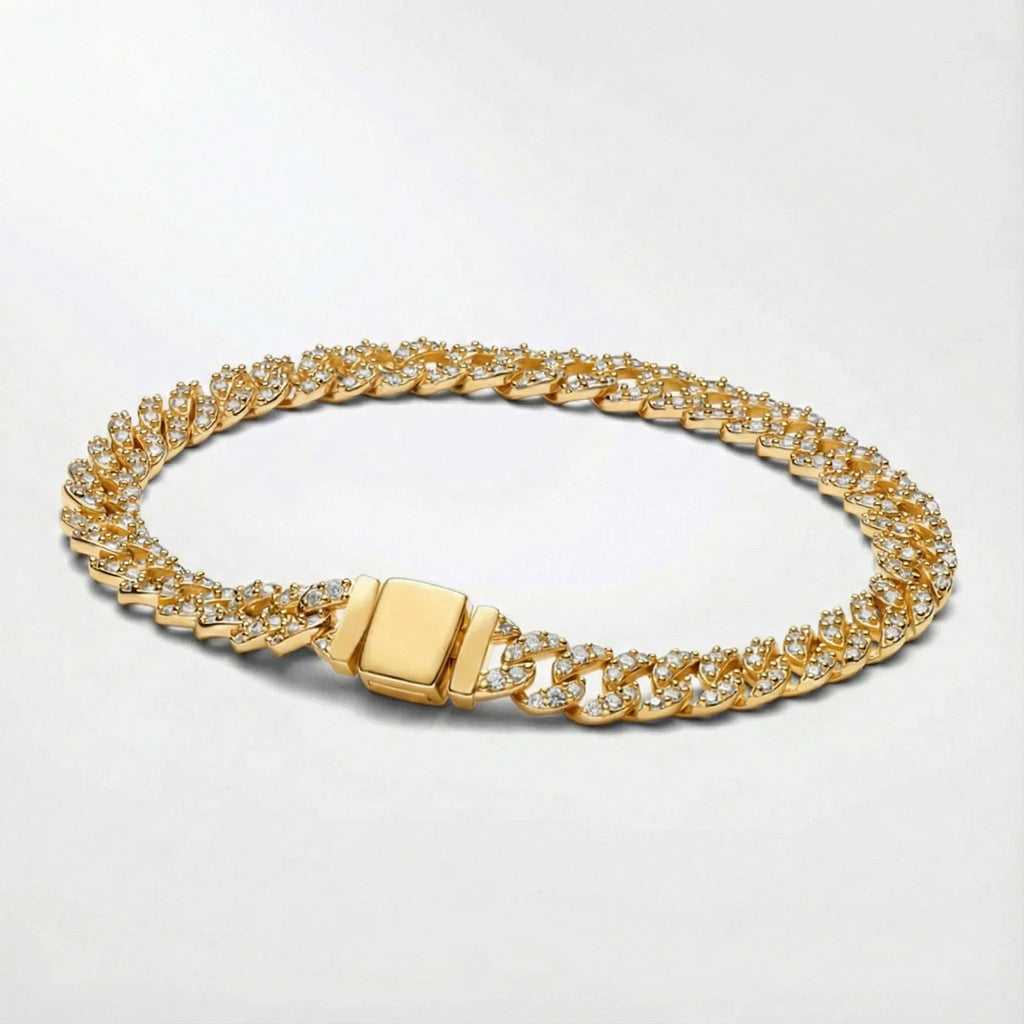 Kimora Grace | Bracelet Cuban Moissanite