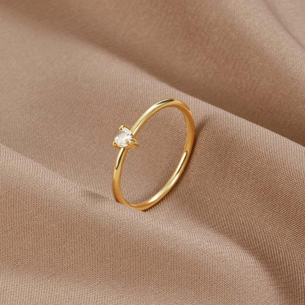 Kayla Grace | Simple Gold Ring with Smooth Finish