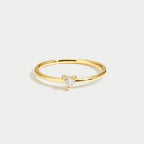 Kayla Grace | Simple Gold Ring with Smooth Finish