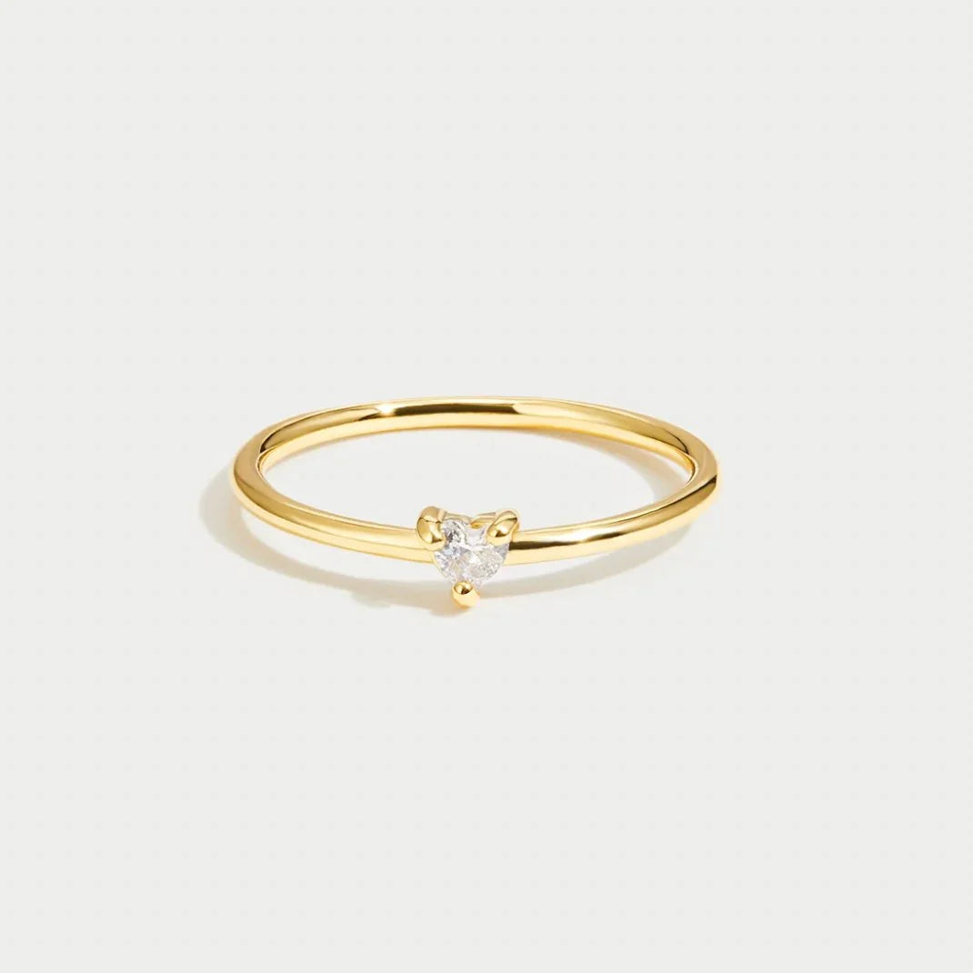Kayla Grace | Simple Gold Ring with Smooth Finish