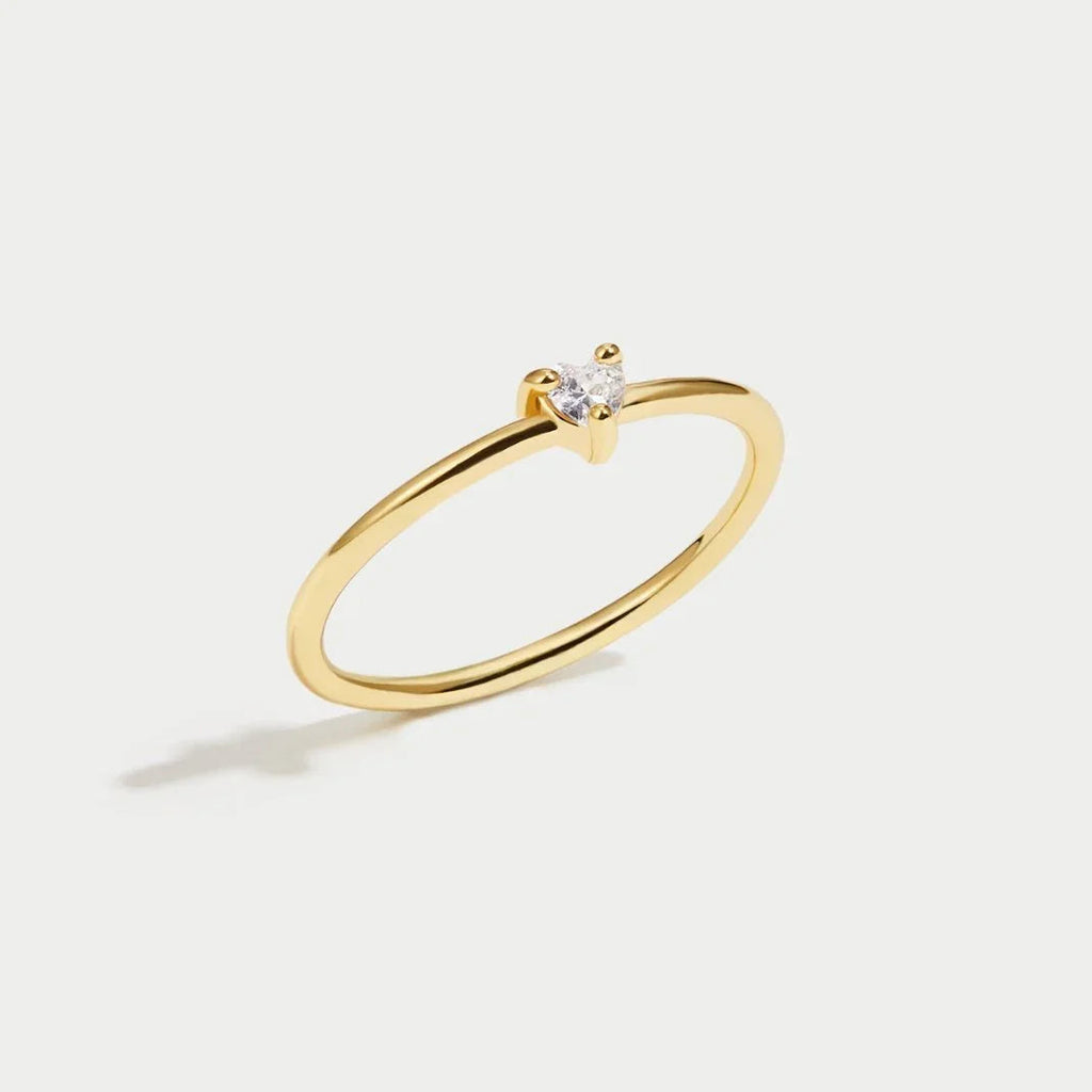 Kayla Grace | Simple Gold Ring with Smooth Finish